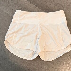 Lululemon Athletica Light Beige Athletic Shorts